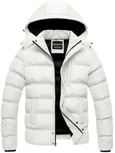 Image of Men's Puffer Jacket Waterproof Winter Parka jacket Warm Thicken Ski Coat