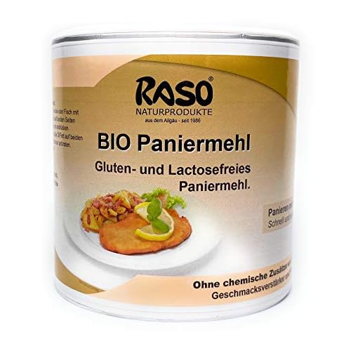 Panieren ohne Ei vegan Paniermehl bio 250g | Panierteig ohne Ei | Paniermehl Ersatz | Paniermehl ohne Ei | Paniermehl ohne Gluten | Paniermehl glutenfrei