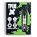 TPOB X Digital Brushless 7200rpm Professional Hair Trimmer Hair Clippers for Men, Psycho Zero Gapped T-Blade Trimmer Cordless Rechargeable Edgers Clippers
