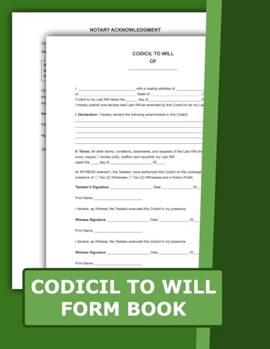 Understanding The Definition And Purpose Of A Codicil To A Will ...