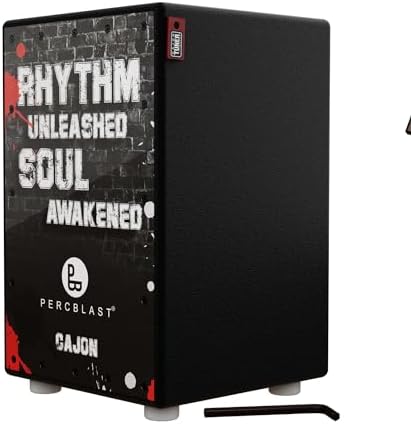 Percblast Cajon Box, Adjustable Snare Tone, Graphics Series, Model ...