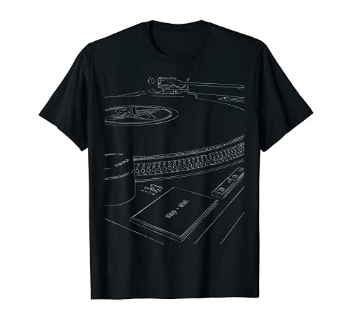 dj turntables kids - Vinyl Forever - DJ Turntable T-Shirt