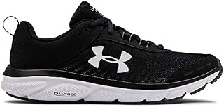 Under Armour Women's Charged Assert 8 Running Shoe, Black (001)/White, 9