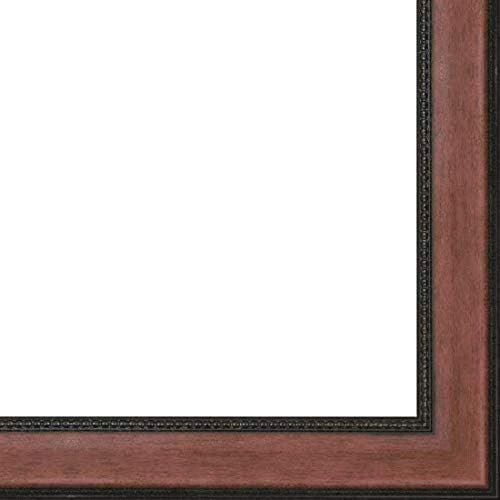 Picture Frame Moulding (Wood) 100ft Bundle - Traditional Cherry Finish - 1.75" Width - 7/16" Rabbet Depth