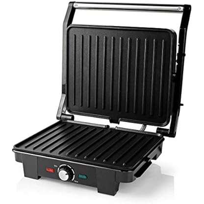 TronicXL Kontaktgrill 2200W aufklappbar Oben unten Grillplatte Elektrogrill Elektro elektrischer Grill Tischgrill… – Bild 4