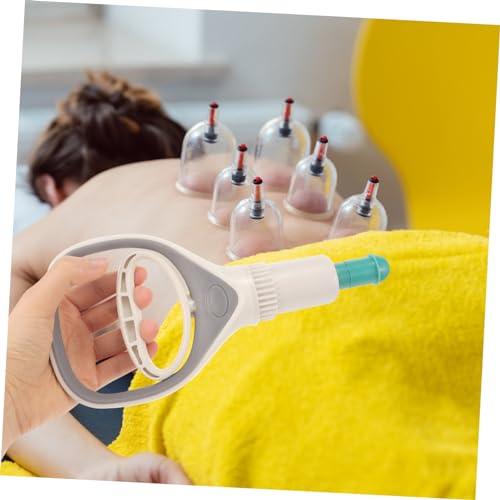 Herramienta de ventosa grande para cupping, mango de succión para terapia china, accesorios fáciles de usar miniatura 5