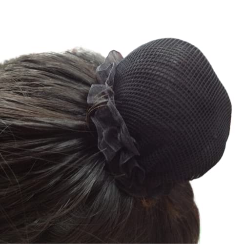 Redinha de cabelo, redinha para Coque de ballet - uso adulto e infantil (preta)
