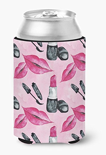 Caroline's Treasures BB7501CC Watercolor Diva Lipstick Can or Bottle Hugger, Can Hugger, multicolor