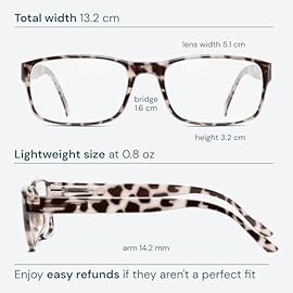 Gaoye 5 Pack Reading Glasses Men/Women, Eyeglasses, Blue Light Readers for Men/Women, Computer Eye Glasses, Cheaters