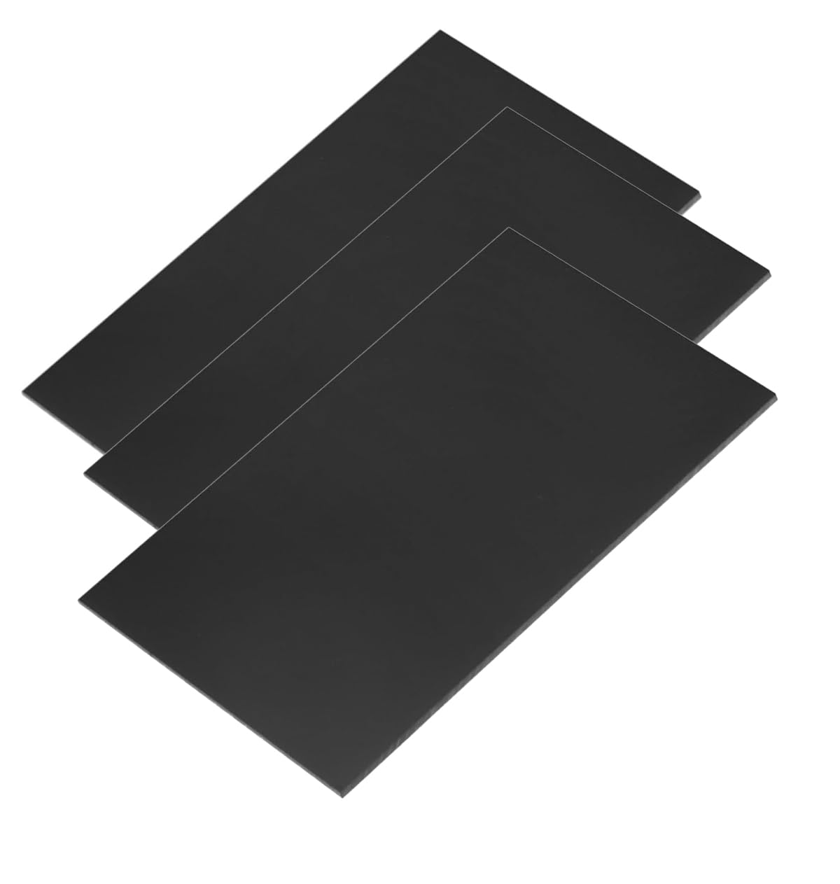 XMRISE Bakelite Phenolic Resin Flat Sheets Plates Panels Boards PCB 100mm x 150mm,Black,4mm3 tablets