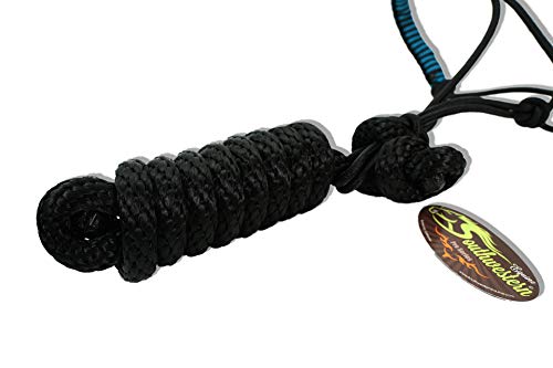 Southwestern Rope Halter and Lead with Designer Braided Nose Band Equine - Image 5