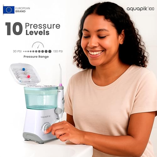 Hydropulseur dentaire idéal orthodontie et implants avec réservoir blanc - 6