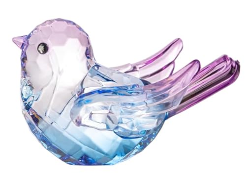Crystal Expressions Bird in Flight Figurine, Decorative Acrylic Bird Ornament
