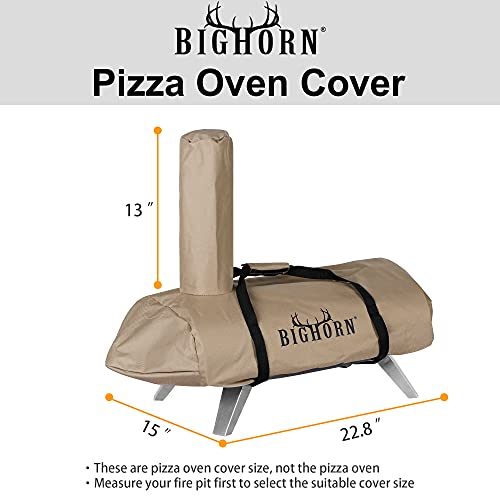 Big Horn Outdoors Pizza Oven Wood Pellet Grill Cover #TOP1