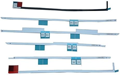 OLVINS Taśma klejąca na wyświetlacz LCD zestaw pasków do Apple iMac 27" A1419 taśma klejąca zestaw 2012-2015