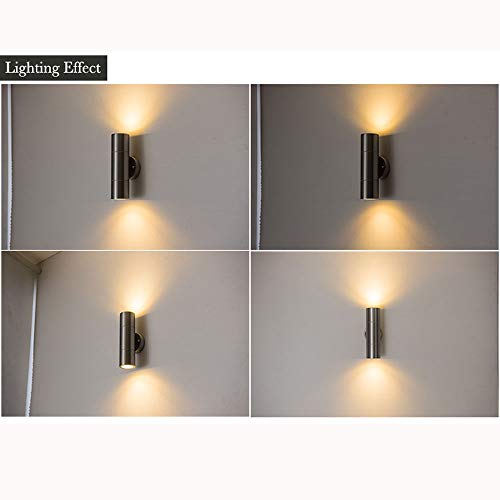 Luz de pared LED para terrazas y pasillos interiores con diseño moderno 4