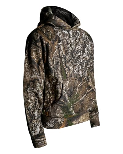 King's Camo Boys' Kck215 Kids Classic Hunting Cotton/Poly Blend Camo Pullover Hoodie2