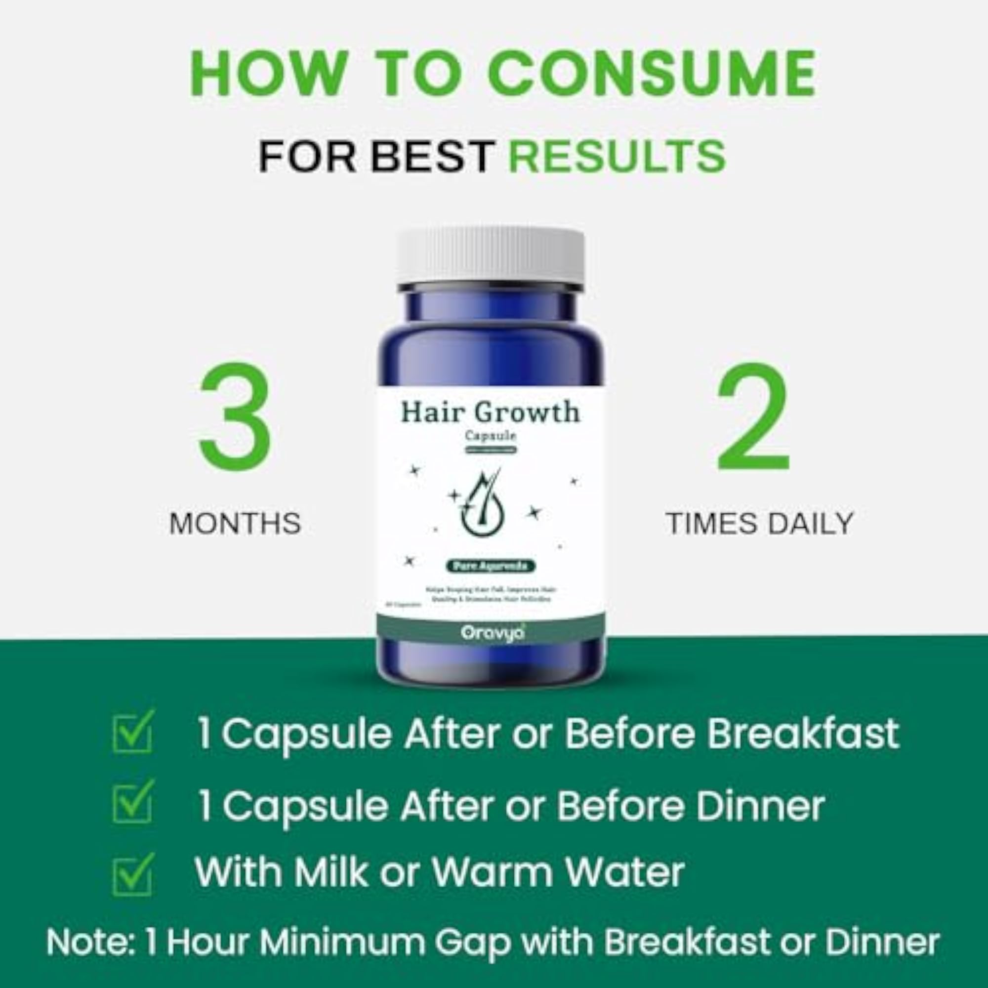 Hair Growth Capsule for Nourishing Hair