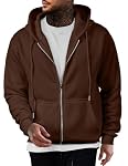 JMIERR – JMIERR Hoodie Herren Fleece Baumwolle Einfarbig Sweatjacke W