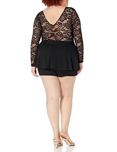 Dress The Population Womens Alexi Fit And Flare Midi Romper, Poppy, Small Us #TOP1