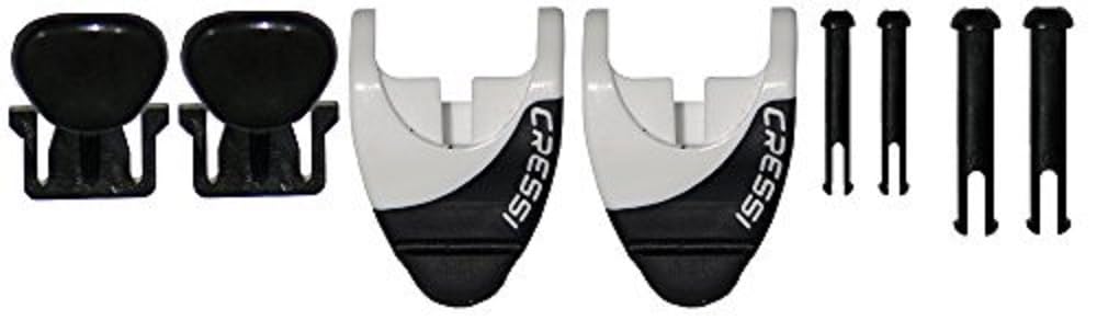 CRESSI Marea/Marea Jr/Sky/Sky Jr/Ocean Buckles Mask - Transparent