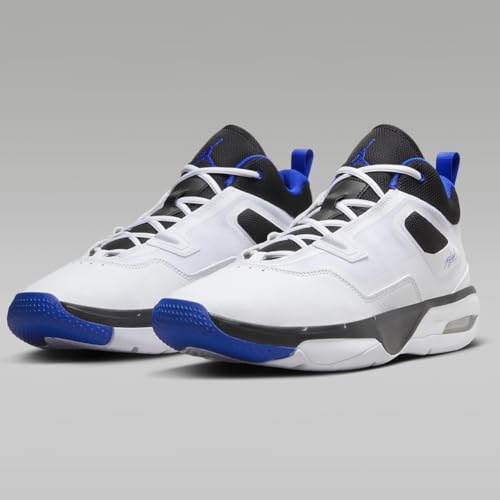 Tênis masculino Jordan Stay Loyal 3 (FB1396-100, branco/Game Royal/Preto), Branco/Game Royal/Preto,