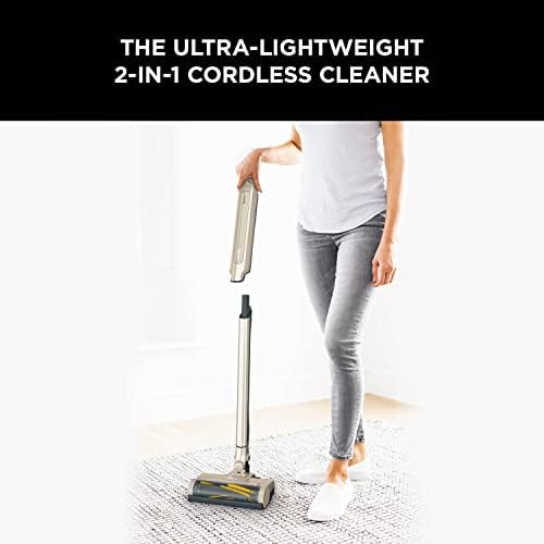 Shark WandVac System 2-in-1 Cordless Vacuum Cleaner [WV361GDUK] Anti Hair Wrap Technology, Single Battery, Gold