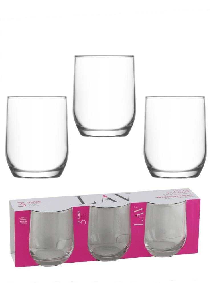 LAV-SUDE GLASS 315cc 3PC ST
