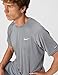 Nike Men's Short-Sleeve Hydroguard,Cool Grey,Medium