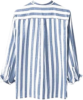 Grafietgrijs gemêleerd linnen kraagshirt voor dames. Wijd overhemd met knoopsluiting over de hele lengte. Shirt met lange mouwen. - België