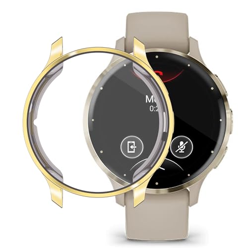 [5Pack] RICHONE Screen Protector Compatible with Venu 3S GPS Smartwatch 41mm Cases for Garmin Venu 3S Resist Scratched Full Protective Covers Flexible TPU Screen Case 5 Colors by RICHONE - Image 9