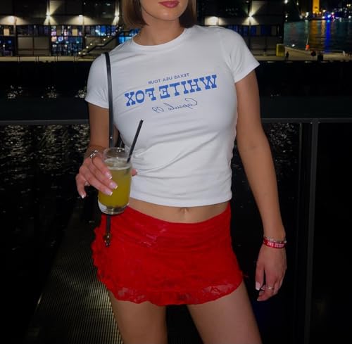 Women Lace Bloomer Mini Skirt Y2k Lacey Ruffled Layered Short Skirt Cute Girly Tiered Flowy Skirt4