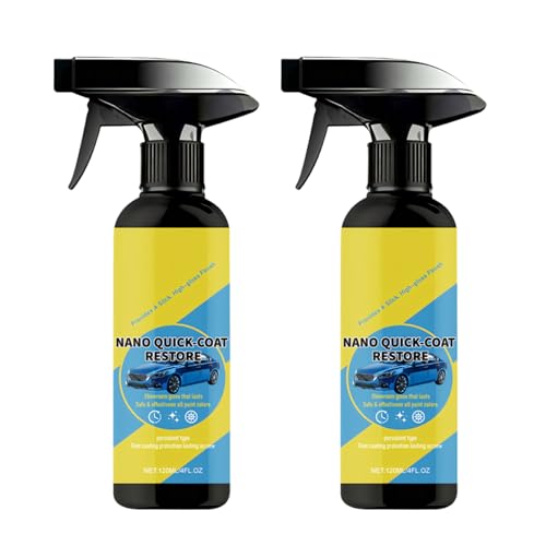 Quick Effect Coating Agent for Car, 2pcs Car Coating Spray for-Shine & Protection, Quick Effect Coatings Agent 2026 Advanced Cars Coatings Spray for Long-Lasting-Shine, Dustproofs