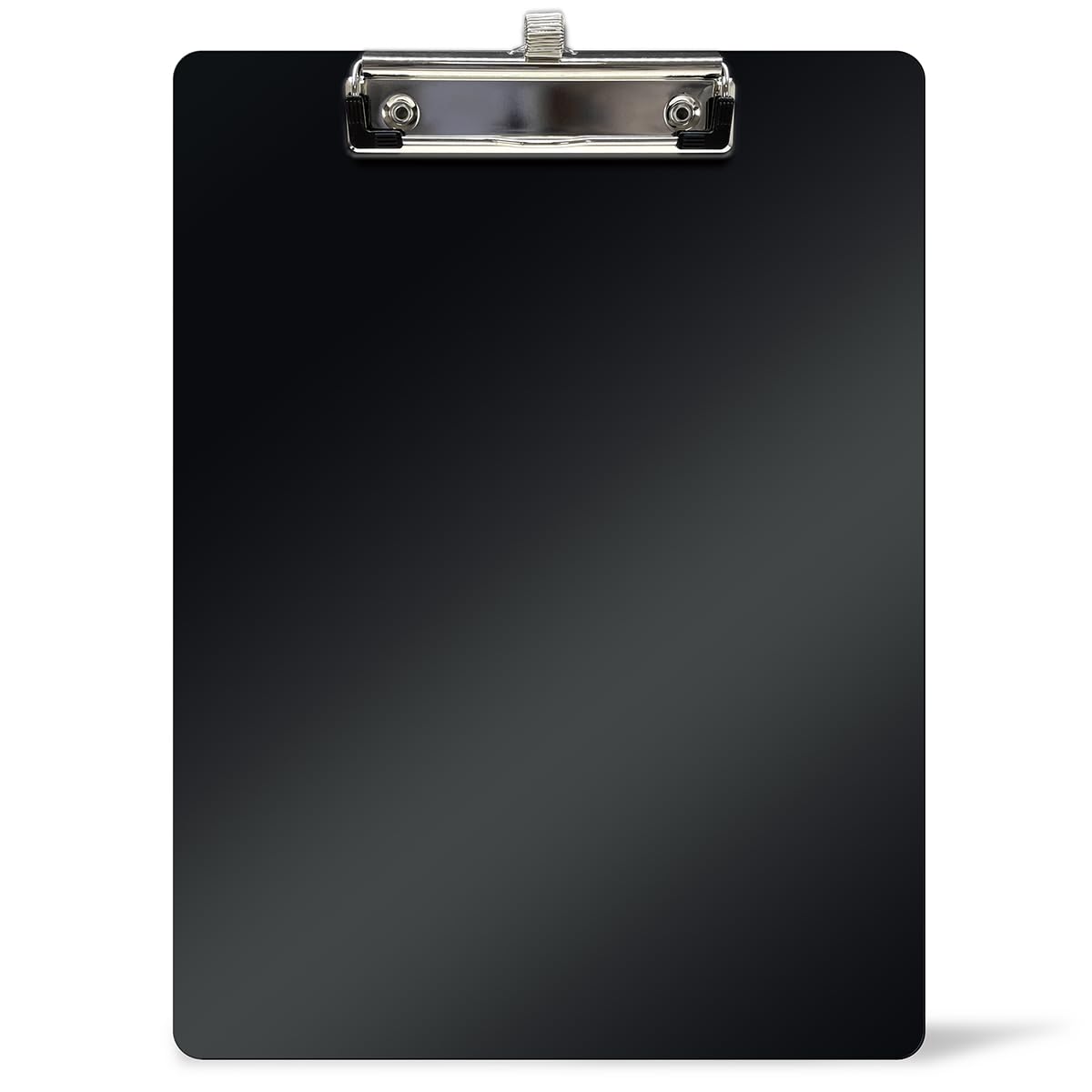 WAYTEX 931490 Porte Bloc A4 à Pince avec porte stylo Planchette plastique rigide– 22,​5x31,​5 cm - Noir