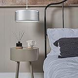 FRIDEKO HOME 2 Tier Light Shade Ceiling - Modern Grey Lampshade for Ceiling Lights, Bedroom Lights Ceiling Lamp Shades for Living Rooms, Hallways, and Lounges (30cm) - Image 5