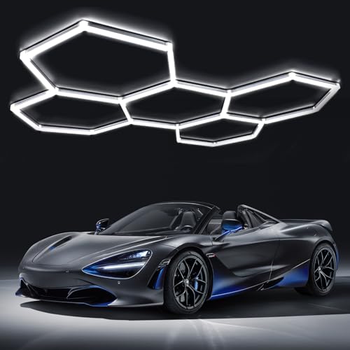 Éclairage LED hexagonal 20160LM ultra lumineux pour atelier