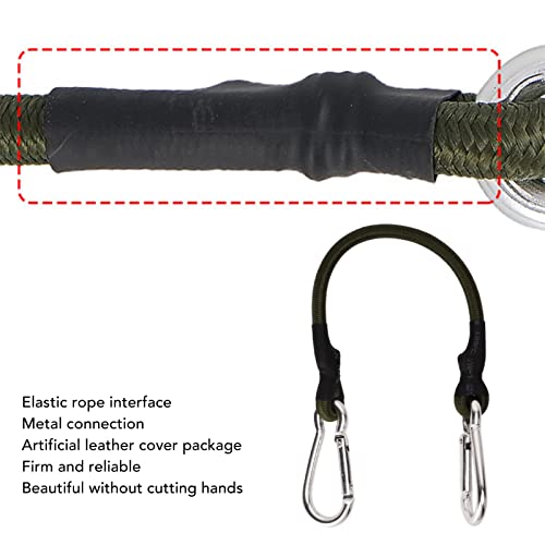 Cabos Elásticos, Tiras de Corda Elástica para Serviço Pesado Com Mosquetões para Rack de Teto, Barra