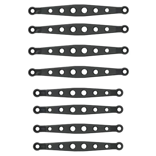 COMODO 8Pcs RC Chassis Link Rods Tie Rods Replacement for 1/10 Scale HB Toys ZP1001 ZP1002 ZP1003 ZP1004