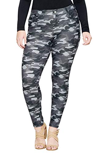 Image of YELETE Women's Basic Five Pocket Stretch Jegging Tights Pants