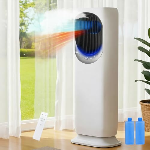 MOMOKOVA 4 in 1 Tower Fan and Heater