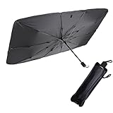 Foldable Car Windshield Umbrellas, Sun Shade Umbrella for Front Windows, Suitable for Windshields of Various Car Models (Large)