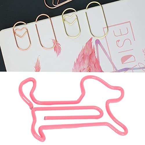 Clipes de Papel Pequenos, Antiderrapantes, Superfície Brilhante, à Prova de Ferrugem, Clipes de Pape