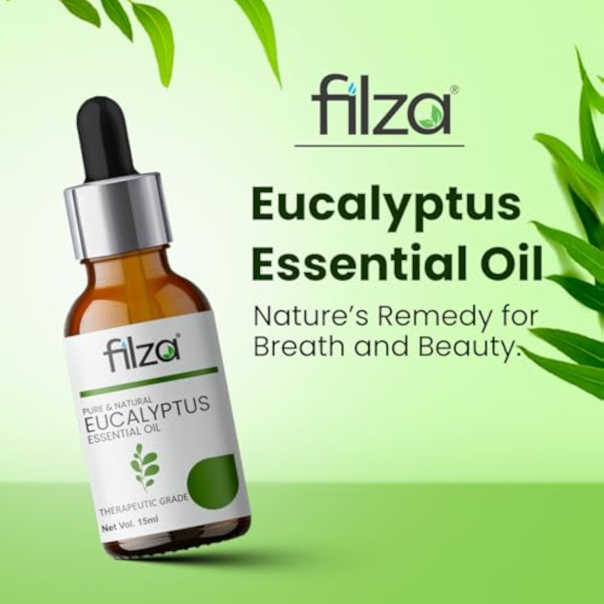 Eucalyptus Essential Oil 30 ml for Skin Care & Aromatherapy