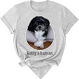 Humans Custom Dog Shirt, Personalized Dog Shirt, Dog Face Portrait Shirt, Dog Mom Gift, Pet Memorial