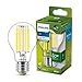 Produktbild Philips LED Classic ultraeffiziente E27 Lampe, A-Label, 40W, klar, neutralweiß