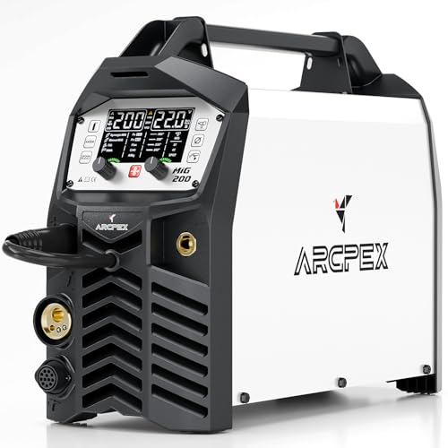ARCPEX MIG200 6-in-1 Synergic Welder