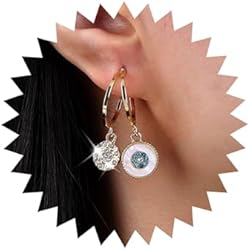 Atentuyi Pendientes de aro pequeños con perlas pequeñas, aretes colgantes de oro, aretes de borla de doble perla, aretes bohemios vintage para mujeres y niñas