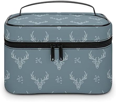 BOOGOBING Travel Hanging Toiletry Bag Cartoon Makeup Bag Large, Water-resistant PU Leather Bag for Toiletries Cosmetic Bags, MDW118