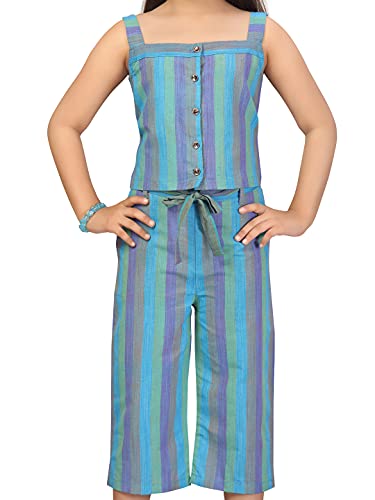 Image of Aarika Girls Blue Color Top and Pant