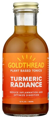 Goldthread Tonics, Turmeric Radiance Tonic, 12 Fl Oz